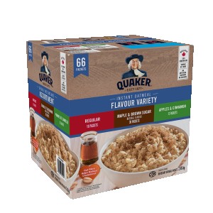 Instant Oatmeal 3 Flavour Variety Pack